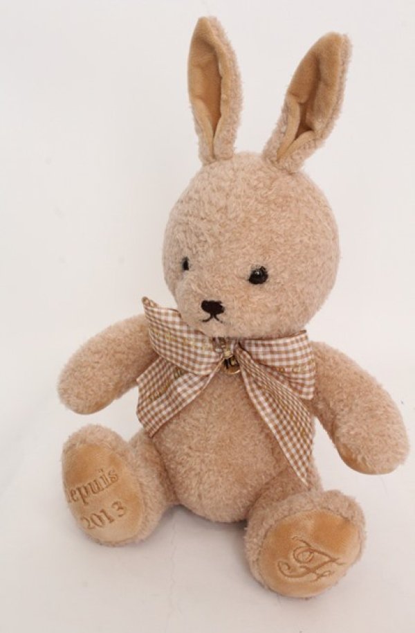 画像1: Maison de FLEUR / LIMITEDラビットぬいぐるみ  ブラウン（西宮ガーデンズ　フィナンシェ） O-25-08-20-070-LO-ZA-OW-ZT171 (1)