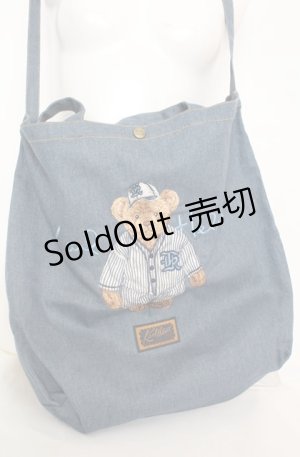 画像: Karl Helmut / ベースボールベア2WAYバッグ  ブルー O-25-08-20-009-EL-BG-OW-OS
