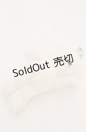 画像: Maison de FLEUR / ブライドベアチャーム  シロ O-25-08-20-097-LO-ZA-OW-ZT487