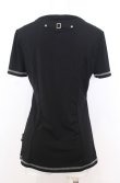 画像3: Ozz Croce / 銀糸龍刺繍Tシャツ  ブラック O-25-08-20-1041-OO-TS-IG-OS (3)