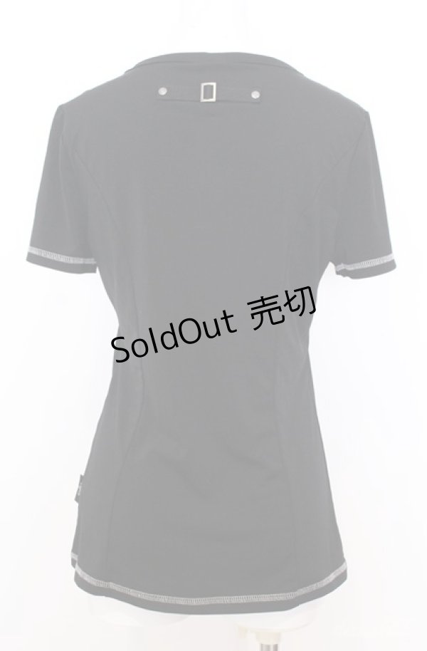 画像3: Ozz Croce / 銀糸龍刺繍Tシャツ  ブラック O-25-08-20-1041-OO-TS-IG-OS (3)
