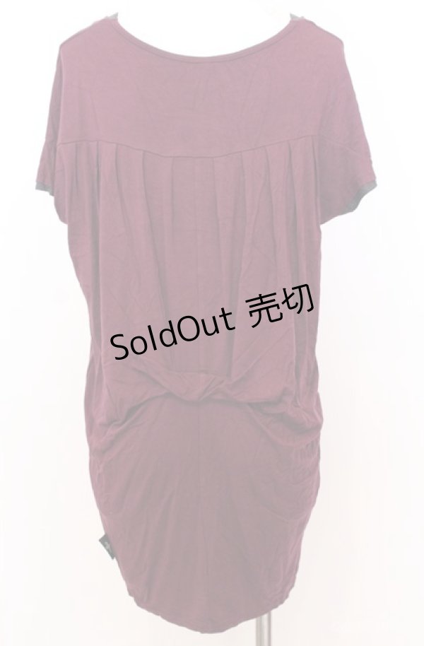 画像4: Ozz Croce / 燭台プリントTシャツ  パープル O-25-08-20-1042-OO-TO-IG-OS (4)