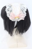 画像2: BABY,THE STARS SHINE BRIGHT / Salon de the Minette柄ヘッドドレス  ピンク系 O-25-08-20-1001-BA-AC-IG-OS (2)