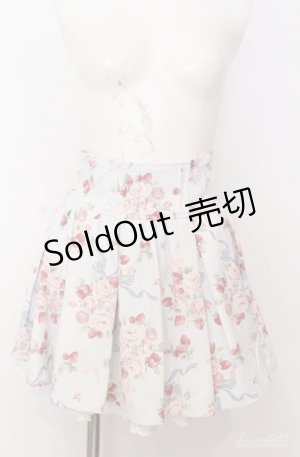 画像: LIZ LISA / ベリーブーケスカパン  サックス O-25-08-20-1067-LO-PA-OW-OS
