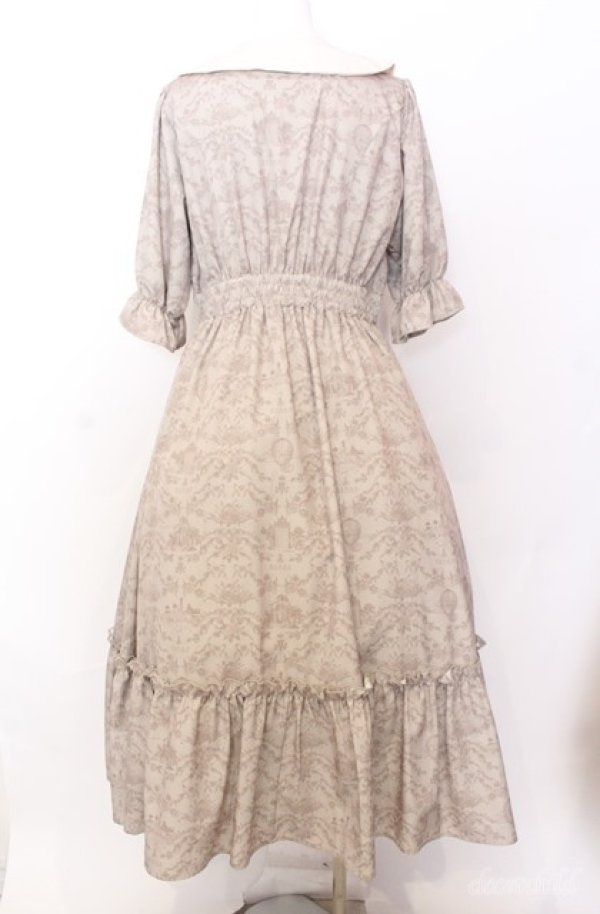 画像3: m petit by misako / NINA’Sコラボトワルドジュイワンピース L ベージュ O-25-08-20-1010-LO-OP-IG-ZT070 (3)