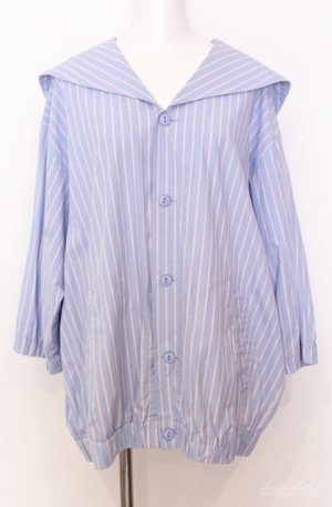 画像: MILKBOY / SAILOR SHIRTS JACKET ジャケット  サックス×ピンク O-25-08-20-1022-MB-BL-IG-OS
