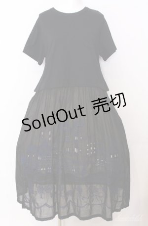 画像: Jane Marple Dans Le Salon / Frozen in timeのDayドレス M クロ O-25-08-20-1024-JM-OP-IG-OS
