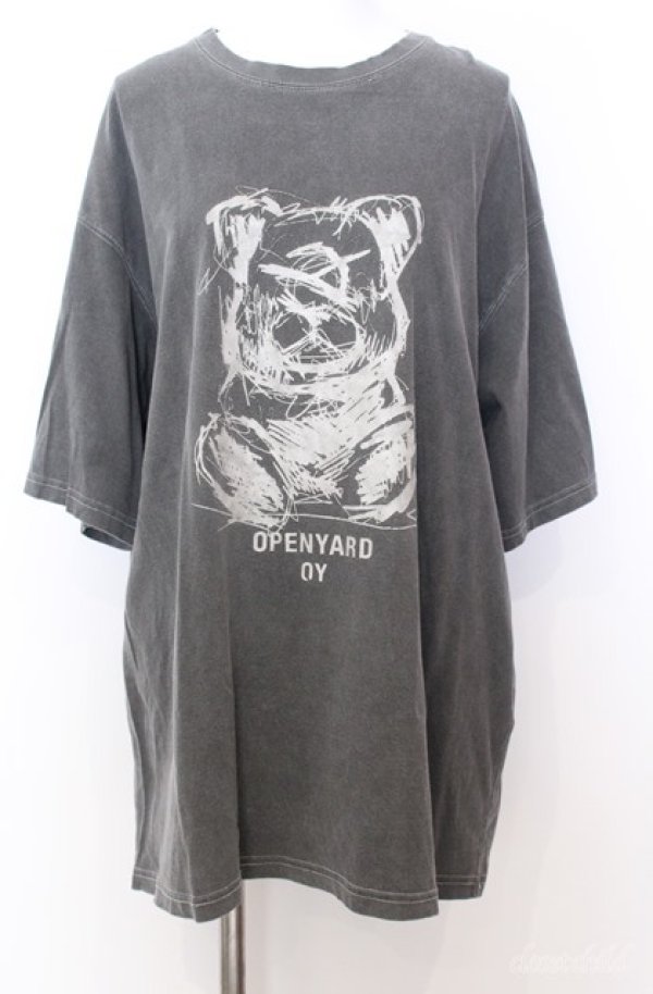 画像1: OY / PIGMENT SKETCH ODOLLY/ピグメント スケッチ オードリー Tシャツ  グレー O-25-08-20-1030-PU-TS-IG-ZT520 (1)