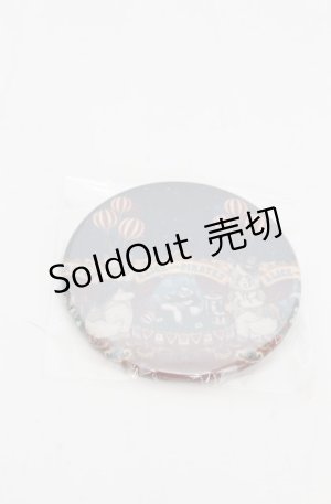 画像: ALICE and the PIRATES / Marionette Chris柄缶バッチ   O-25-08-20-103-PA-AC-OW-OS