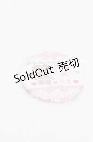 画像: BABY,THE STARS SHINE BRIGHT / くみゃちゃんのSweet Heart Check柄缶バッジ   O-25-08-20-106-BA-AC-OW-OS