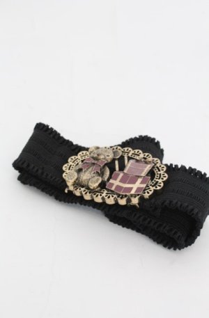 画像: axes femme POETIQUE / プレゼントベアーゴムベルト  アンティークゴールド O-25-08-20-109-AX-ZA-OW-OS