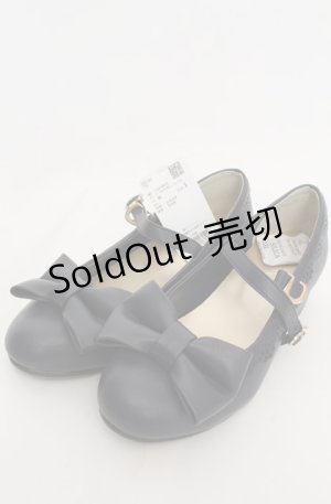 画像: axes femme kawaii / ローヒールリボンパンプス S ネイビー O-25-08-20-118-AX-SH-OW-OS