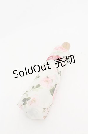 画像: PINK HOUSE / 折りたたみ傘  アイボリー O-25-08-20-131-LO-ZA-OW-ZT487