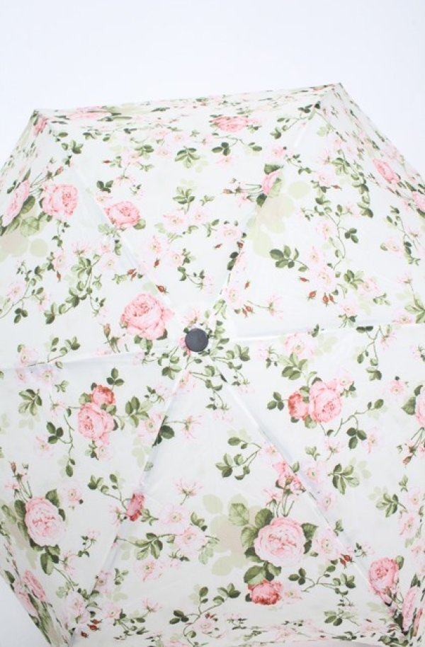 画像2: PINK HOUSE / 折りたたみ傘  アイボリー O-25-08-20-131-LO-ZA-OW-ZT487 (2)