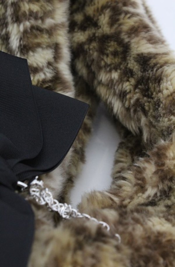 画像2: INGEBORG / レオパードファーバッグ  ベージュ O-25-08-20-016-LO-BG-OW-ZT500 (2)