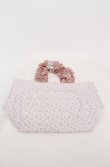 画像2: Maison de FLEUR / Marroncream イースターフリルトートバッグ  ピンク O-25-08-20-040-LO-BG-OW-ZT501 (2)