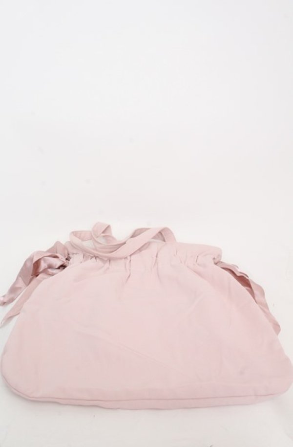 画像2: Maison de FLEUR / Harry Potter / ダブルリボントートバッグ  ピンク O-25-08-20-042-LO-BG-OW-ZT501 (2)