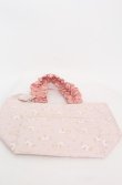 画像2: Maison de FLEUR / marroncream フリルハンドルトートバッグ  ピンク O-25-08-20-048-LO-BG-OW-ZT501 (2)