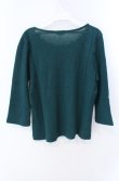 画像3: INGEBORG / モチーフレース使いニットソー 11号 グリーン O-25-08-21-042-LO-TO-OW-OS (3)