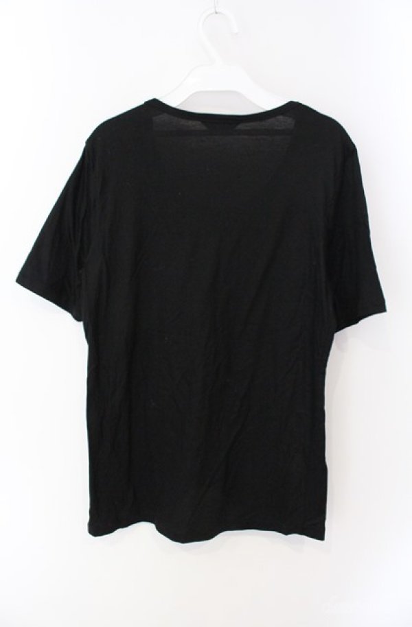 画像2: INGEBORG / Uネックカットソー 11号 クロ O-25-08-21-047-LO-TO-OW-ZT1227K (2)