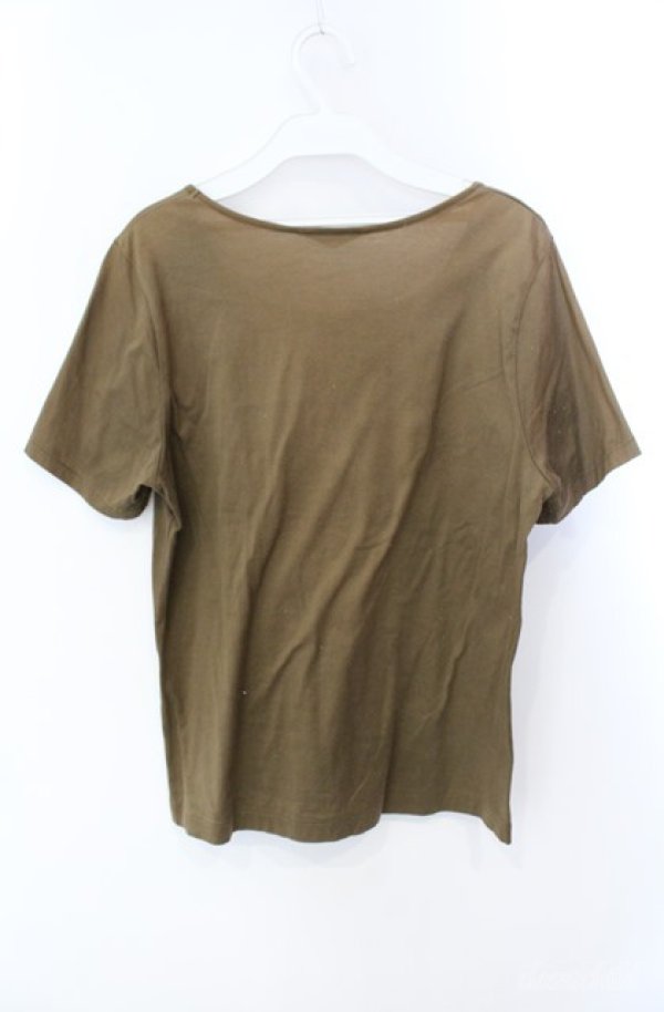 画像2: INGEBORG / ロゴptカットソー 11号 ブラウン O-25-08-21-053-LO-TO-OW-ZT1227K (2)
