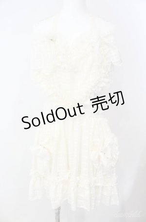 画像: Physical Drop / ハートエプロン  クリーム・ポリエステル素材 O-25-08-21-062-LO-OP-IG-OS