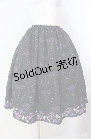 画像: Enchantlic Enchantilly / すみれ姫スカート  クロ O-25-08-21-066-LO-SK-IG-OS
