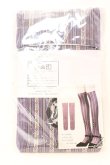 画像2: Sheglit / Flower Stripe Over Knee オーバーニー  ライラック O-25-08-21-1033-EL-ZA-IG-OS (2)