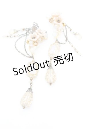 画像: 薫乃園 / フラワーイヤークリップ  ゴールド O-25-08-21-1034-LO-AC-IG-ZT394-F004