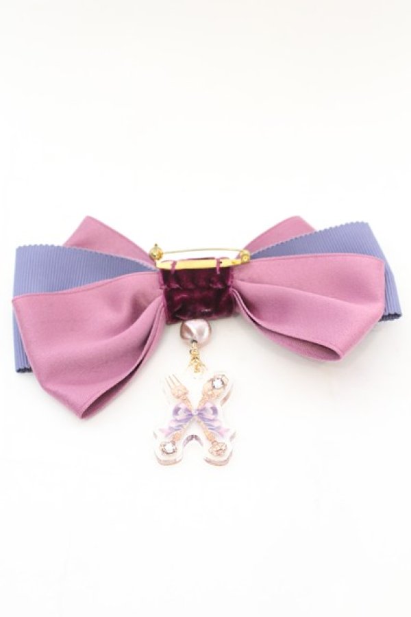 画像3: Enchantlic Enchantilly / リボンブローチ  ラベンダー カトラリー O-25-08-21-1039-LO-ZA-IG-ZT394-F002 (3)