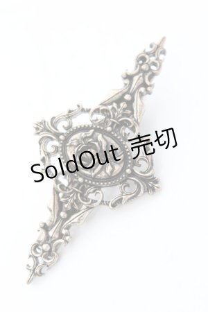 画像: Kurumi Collaboration / ヘアクリップ  アンティークゴールド O-25-08-21-1051-LO-AC-OW-OS