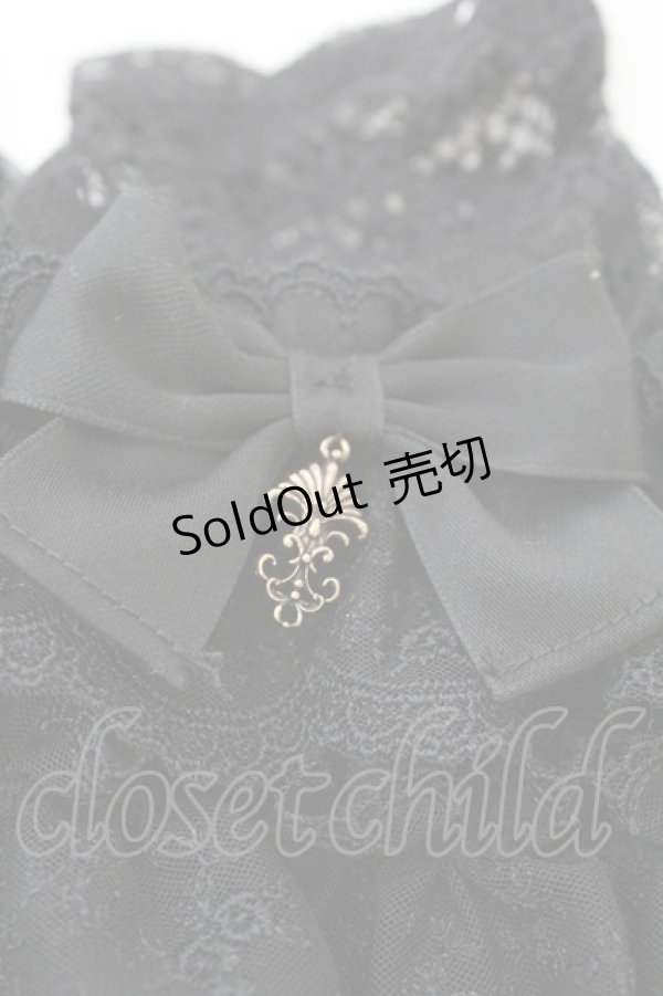 画像2: Kurumi Collaboration / CLK*レースグローブ  クロ O-25-08-21-1054-LO-ZA-OW-OS (2)