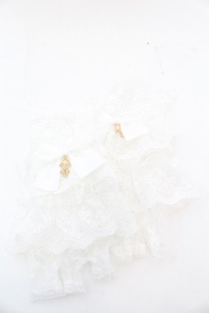 画像: Kurumi Collaboration / CLK*レースグローブ  シロ O-25-08-21-1055-LO-ZA-OW-OS