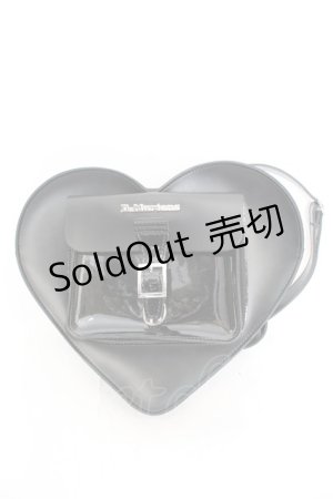 画像: Dr.Martens （Getta Grip） / レザーハートバックパック  ブラック O-25-08-21-1059-PU-BG-YM-ZT-K026