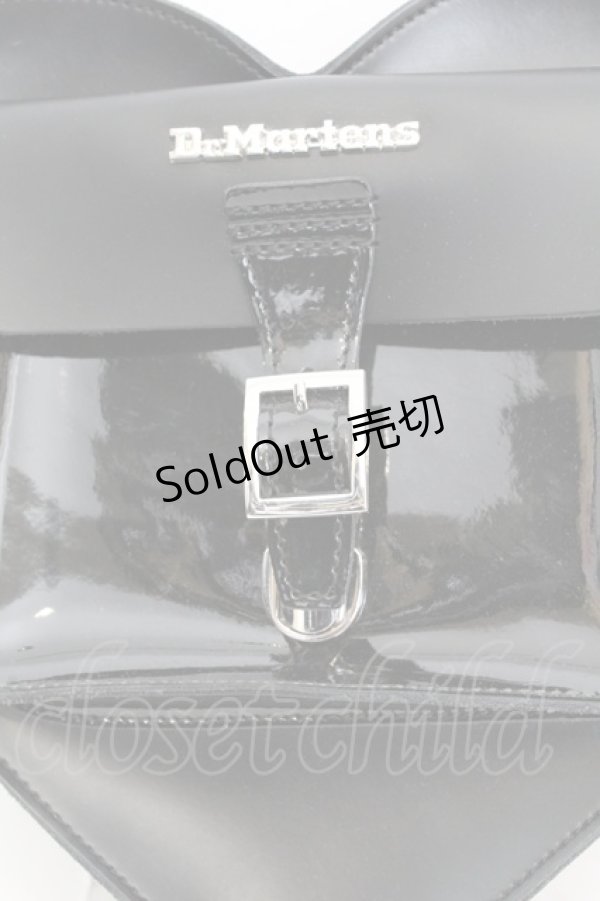 画像2: Dr.Martens （Getta Grip） / レザーハートバックパック  ブラック O-25-08-21-1059-PU-BG-YM-ZT-K026 (2)