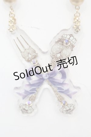 画像: Enchantlic Enchantilly / カトラリーネックレス  ゴールド O-25-08-21-1012-LO-AC-IG-OS