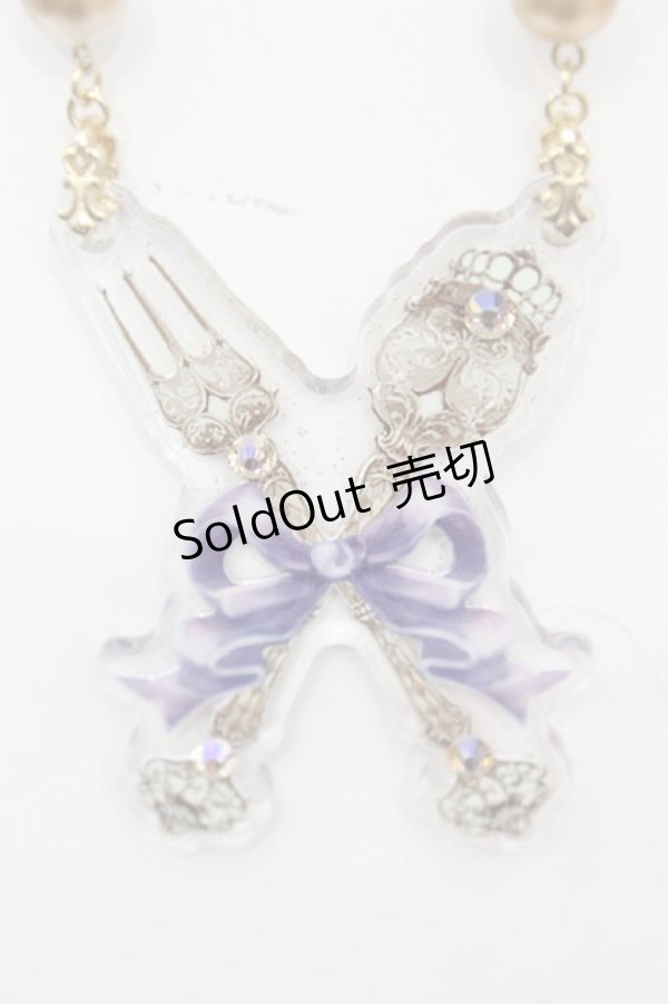 画像1: Enchantlic Enchantilly / カトラリーネックレス  ゴールド O-25-08-21-1012-LO-AC-IG-OS (1)