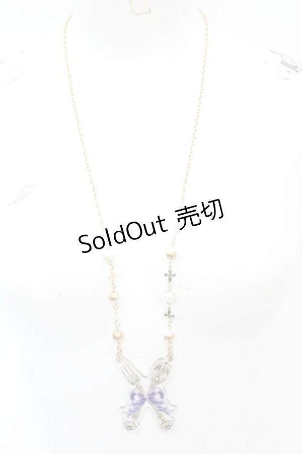 画像2: Enchantlic Enchantilly / カトラリーネックレス  ゴールド O-25-08-21-1012-LO-AC-IG-OS (2)