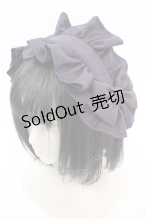 画像: BISHU / 尾州ロリィタヘッドドレス  紫陽花ライラック O-25-08-21-1024-LO-AC-OW-OS