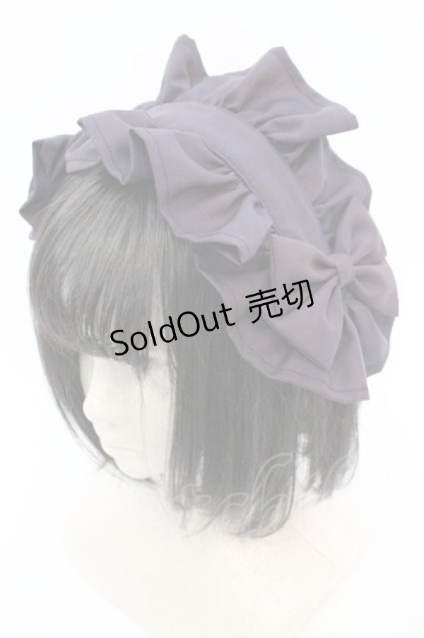 画像1: BISHU / 尾州ロリィタヘッドドレス  紫陽花ライラック O-25-08-21-1024-LO-AC-OW-OS (1)