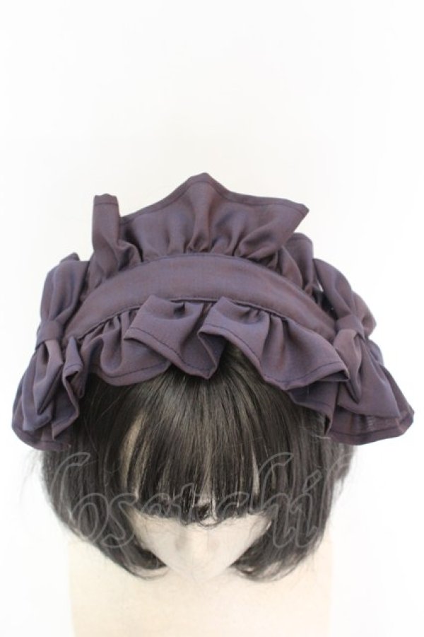 画像3: BISHU / 尾州ロリィタヘッドドレス  紫陽花ライラック O-25-08-21-1024-LO-AC-OW-OS (3)