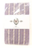 画像1: Sheglit / Flower Stripe Over Knee オーバーニー  ライラック O-25-08-21-1033-EL-ZA-IG-OS (1)