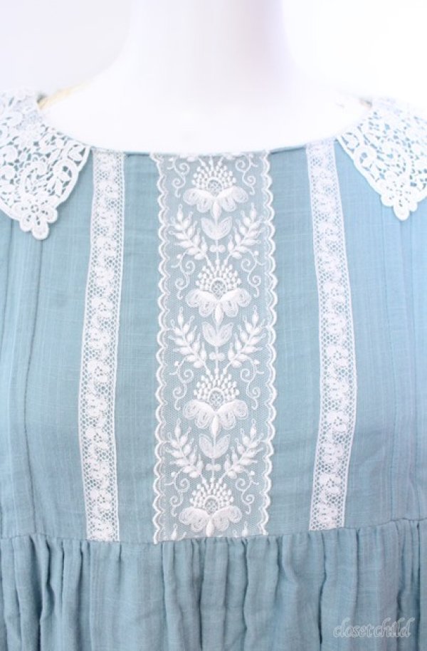 SERAPHIM / ブドワールワンピース（2021） ブルー O-25-08-21-074-LO