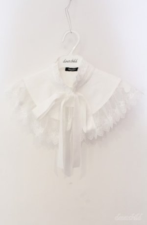 画像: Sheglit / Serena Detachable Collar カラー  ホワイト O-25-08-21-100-EL-ZA-IG-OS