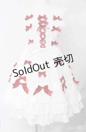画像: BABY,THE STARS SHINE BRIGHT / Ribbon ribbon blooms ジャンパースカート  オフ O-25-08-21-002-BA-OP-IG-OS