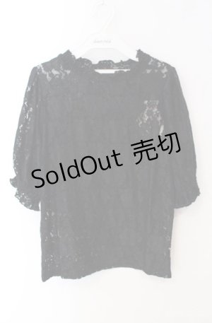 画像: m petit by misako / TT*AOKシアートップス M クロ O-25-08-21-025-LO-TO-IG-ZT065