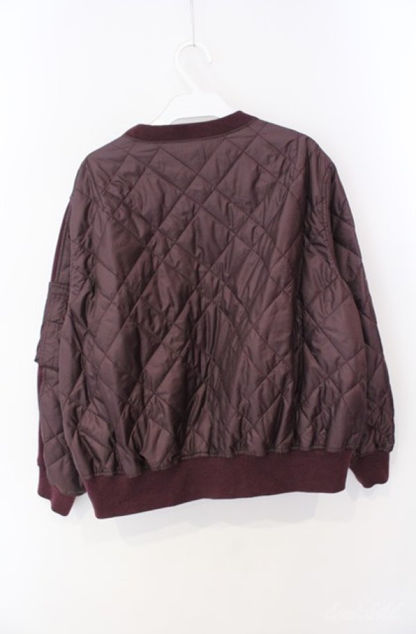 画像3: Jane Marple Dans Le Salon / Back matelasse sweatshirt スウェット M ワイン O-25-08-21-029-JM-TO-IG-OS (3)