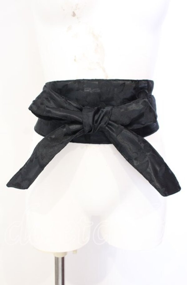 画像1: Despair / ウエストリボンパーツ  ブラック O-25-08-23-1011-GO-ZA-IG-ZT433 (1)