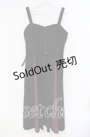 画像: axes femme / 刀剣乱舞ONLINE　加州清光ワンピース F クロ×アカ O-25-08-23-082-AX-OP-OW-OS