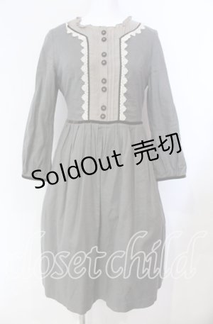 画像: Jane Marple / タックヨークワンピース M カーキグリーン O-25-08-23-013-JM-OP-OW-OS